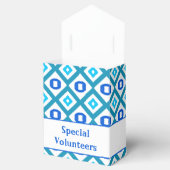 ティール（緑がかった色）と青 フェイバーボックス (オープン)