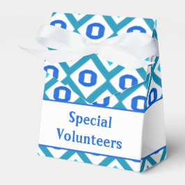 ティール（緑がかった色）と青 フェイバーボックス