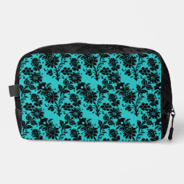 ティール(緑がかった色)と黒い観賞用花 ドップキット