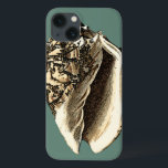 ティール（緑がかった色）のコンシュの貝 iPhone 13ケース<br><div class="desc">この美しく、クラシックな白黒コンシュの貝、では鋭く、澄んな自然な貝殻の陰影を非常に見ることができます。  イメージあなた自身貝のためのビーチの狩りか砂で遊ぶことでできます。 あなたのお気に入りのなプロダクトのこの航海のなスタイルを作られたティール（緑がかった色）のコンシュの貝の芸術を今日得て下さい!</div>