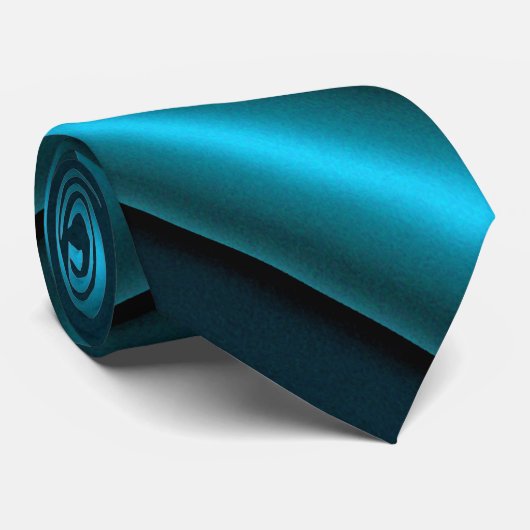 ティール（緑がかった色）のサテンは父の日メンズタイを折ります ネクタイ (ロール)