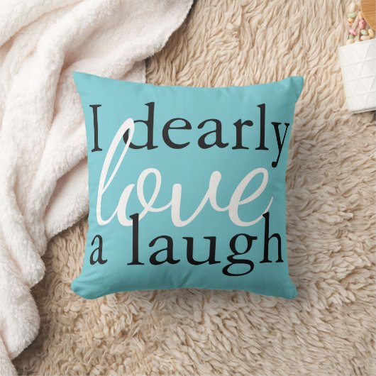 ティール(緑がかった色)のプライドの偏見の枕ジェーンAustenの本の引用文 クッション (ブランケット)