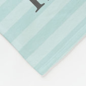 ティール（緑がかった色）のベビーのアライグマ フリースブランケット (角)