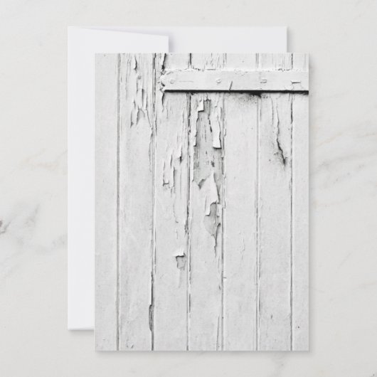 ティール（緑がかった色）のメーソンジャーの納屋木ブライダルシャワー招待状 招待状 (裏面)