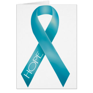 ティール（緑がかった色）のリボン