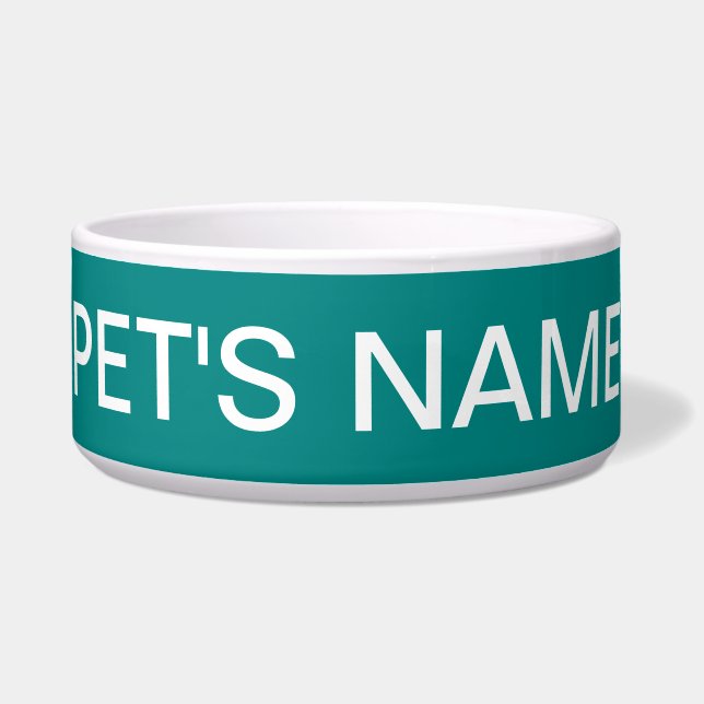 ティール（緑がかった色）の緑の色伝統的が一致 ボウル (正面)