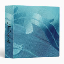 ティール（緑がかった色）の花柄パターン