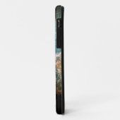 ティール（緑がかった色）の蟹星雲 Case-Mate iPhoneケース (裏面/左)