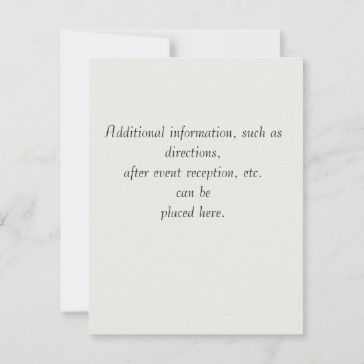 ティール（緑がかった色）の青い宗教招待状 招待状