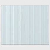 ティール(緑がかった色)の青および白いフランス人のカチカチ音をたてるノベルティ ラッピングペーパー (フラット)