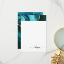 ティール（緑がかった色）アクアブルーグリーンアゲートゲード金ゴールドモノグラム