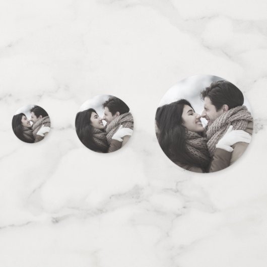 ティール（緑がかった色）アゲート金ゴールドグリッターフォトダーク結婚ズ コンフェッティ (裏面)