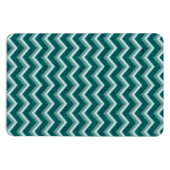 ティール（緑がかった色）エンボス箔 マグネット (横)