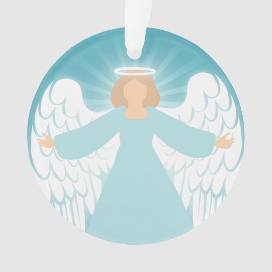 ティール（緑がかった色） オーナメント (正面)