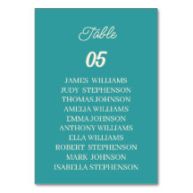 ティール（緑がかった色）カスタムウェディング