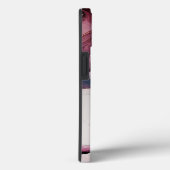 ティール(緑がかった色)カスタムブルーパープル大理石携帯電話11 12 13 Case-Mate iPhoneケース (裏面 / 右)