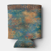 ティール（緑がかった色）クーパーパティーナターコイズ 缶クーラー (裏面)