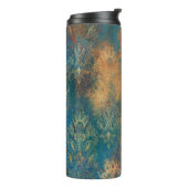 ティール（緑がかった色）クーパーパティーナ タンブラー (回転左)