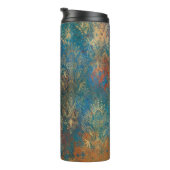 ティール（緑がかった色）クーパーパティーナ タンブラー (回転右)