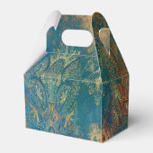 ティール（緑がかった色）クーパーパティーナ フェイバーボックス (裏面サイド)