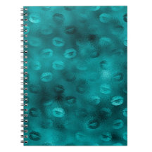 ティール（緑がかった色）ググラデーションラムグリッターリップパターン