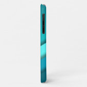 ティール（緑がかった色）グラデーション Case-Mate iPhoneケース (裏面/左)