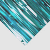 ティール（緑がかった色）グラムストライプズ 薄葉紙 (詳細)