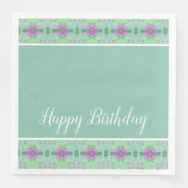 ティール（緑がかった色）グリーンと紫