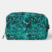 ティール（緑がかった色）グリーングラム紙吹雪 ドップキット (裏面)