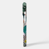 ティール(緑がかった色)グリーンジャングルズ離れトロピカルエレガンス写真 Case-Mate iPhoneケース (裏面 / 左)