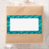 ティール（緑がかった色）グリーンドラゴンフライダンス自然恋人 ラベル (インサイチュ)