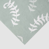 ティール(緑がかった色)グリーンボタニカル葉 薄葉紙 (詳細)