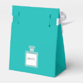 ティール（緑がかった色）グリーン優先バッグ フェイバーボックス (裏面サイド)