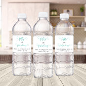 ティール（緑がかった色）グレイ50と素晴らしい誕生日 ペットボトルラベル