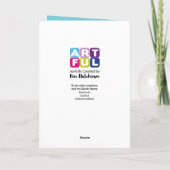 ティール（緑がかった色） シーズンカード (裏面)