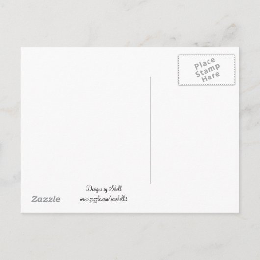 ティール(緑がかった色)ストライプの日付の保存 案内ポストカード (裏面)