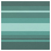 ティール（緑がかった色）ストライプ ファブリック (クローズアップ)