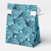 ティール(緑がかった色)スパークルシーシェルテントフェイスボックス フェイバーボックス (裏面サイド)