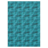 ティール（緑がかった色）スパークルマーメイド テーブルクロス (正面)