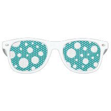 ティール（緑がかった色）スポットパーティーシェード