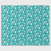 ティール（緑がかった色）スポットラッピング紙 ラッピングペーパー (フラット)