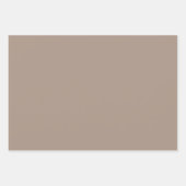 ティール(緑がかった色)タペストリーロココマンダラエレガントアールデコファン ラッピングペーパーシート (正面2)