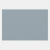 ティール(緑がかった色)タペストリーロコマンダラエレガントオジーダマスク ラッピングペーパーシート (正面2)