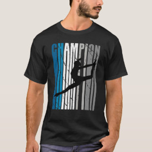 ティール(緑がかった色)ダンスチャンピオンガールズ誕生日コンペティションコーア Tシャツ