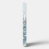 ティール(緑がかった色)ツリー Case-Mate iPhoneケース (裏面 / 左)