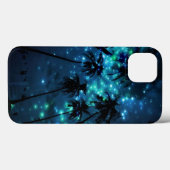 ティール（緑がかった色）トロピカルパラダイスiPhone 8/7ケース Case-Mate iPhoneケース (裏面 (横))