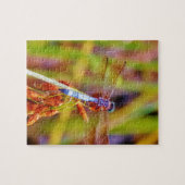 ティール(緑がかった色)トンフライオンセッジ ジグソーパズル (横)