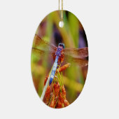 ティール(緑がかった色)トンフライオンセッジ セラミックオーナメント (右)