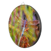 ティール(緑がかった色)トンフライオンセッジ ダーツボード (正面右)