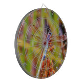 ティール(緑がかった色)トンフライオンセッジ ダーツボード (正面左)